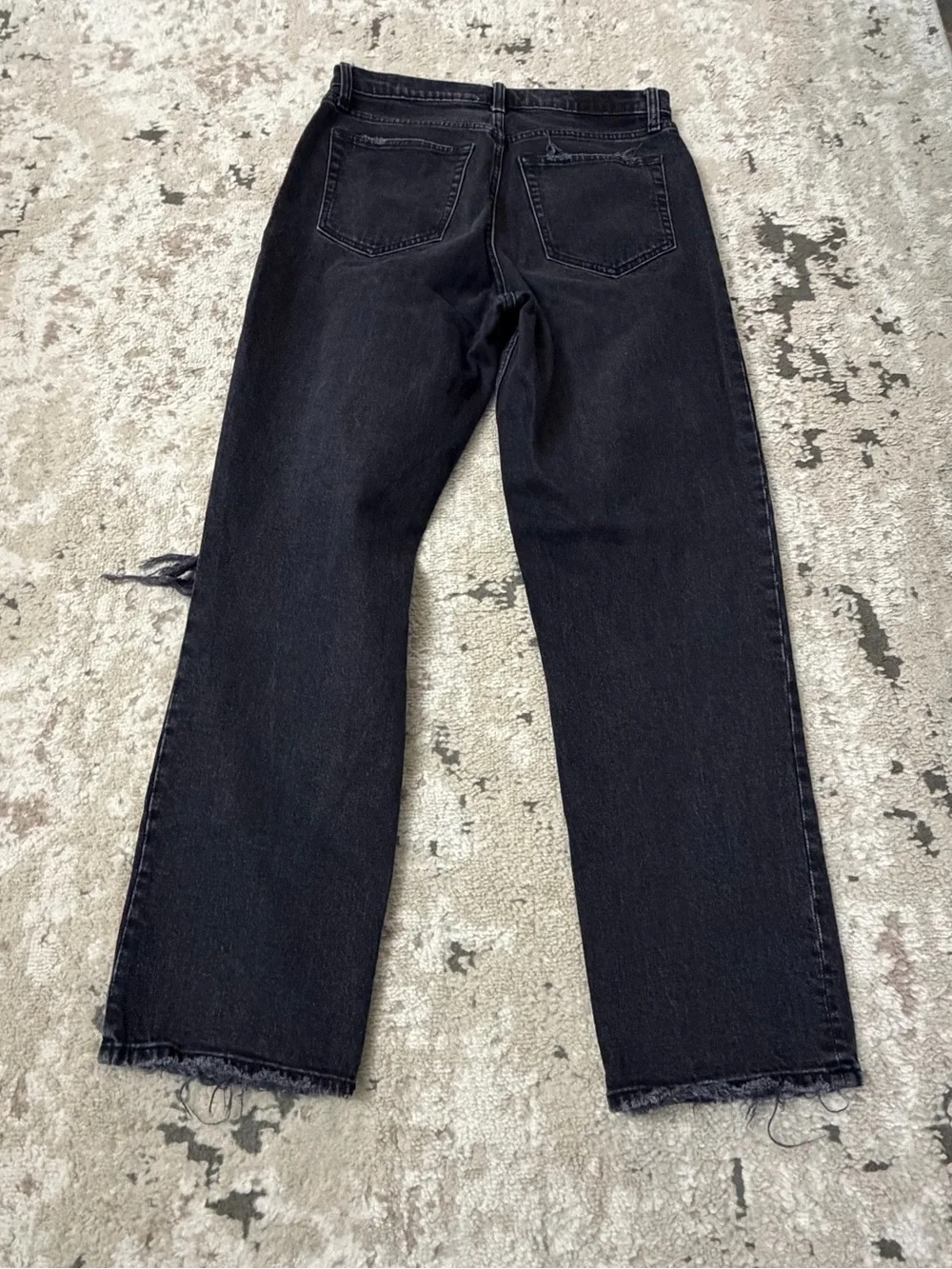 Abercrombie The 90s Straight Ultra High Rise Size 12 Regular